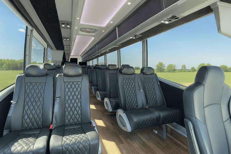 coach bus in San Antonio