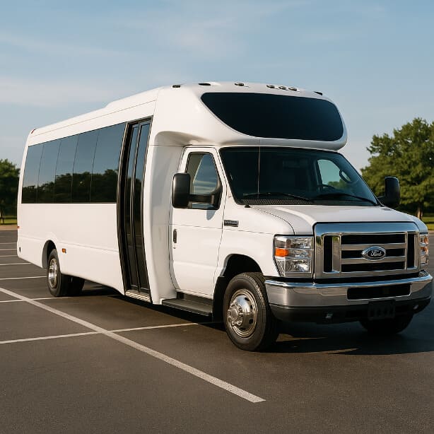 San Antonio Shuttle Bus Rentals 20 Passenger Shuttle Bus