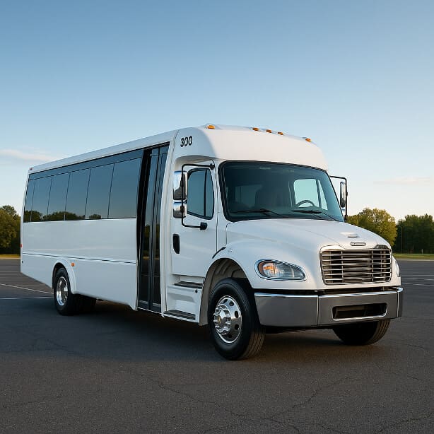 San Antonio Shuttle Bus Rentals 25 Passenger Shuttle Bus
